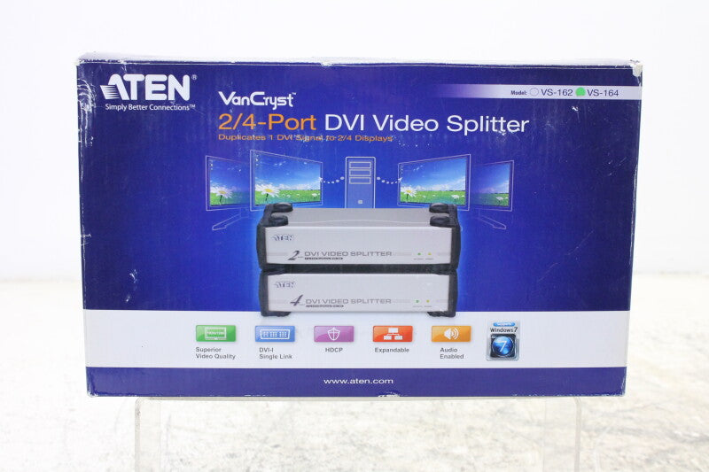 Aten VS-164 2/4 port DVI video splitter