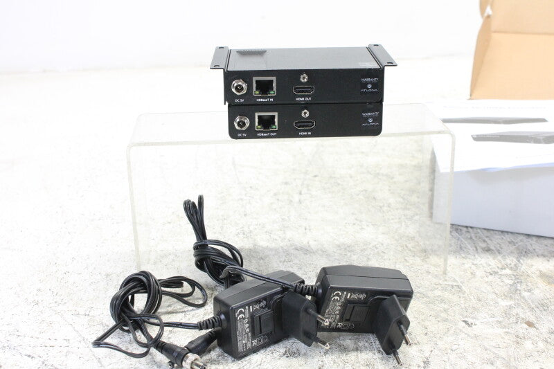 Atlona AT-UHD-EX-70-2PS-RX/TX 4K HDMI Over HDBaseT Transmitter & Receiver