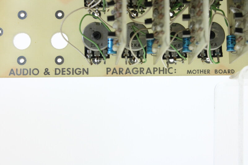 Audio & Design Recording ADR Paragraphic - E 950 Equalizer met schema's, zonder chassis