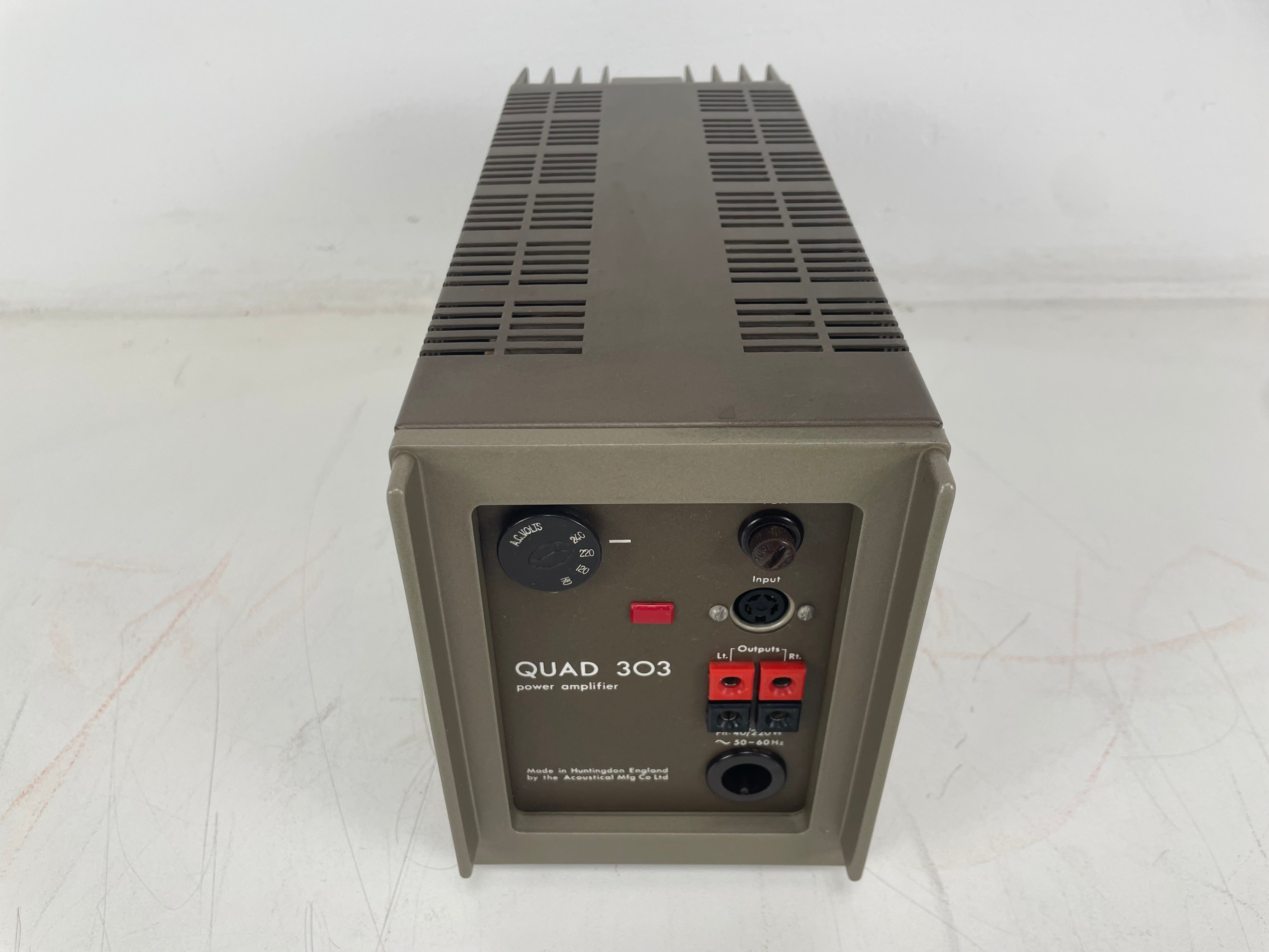 Quad - 34 Control Unit/303 Power Amplifier - Inc. Power/AUX Cable