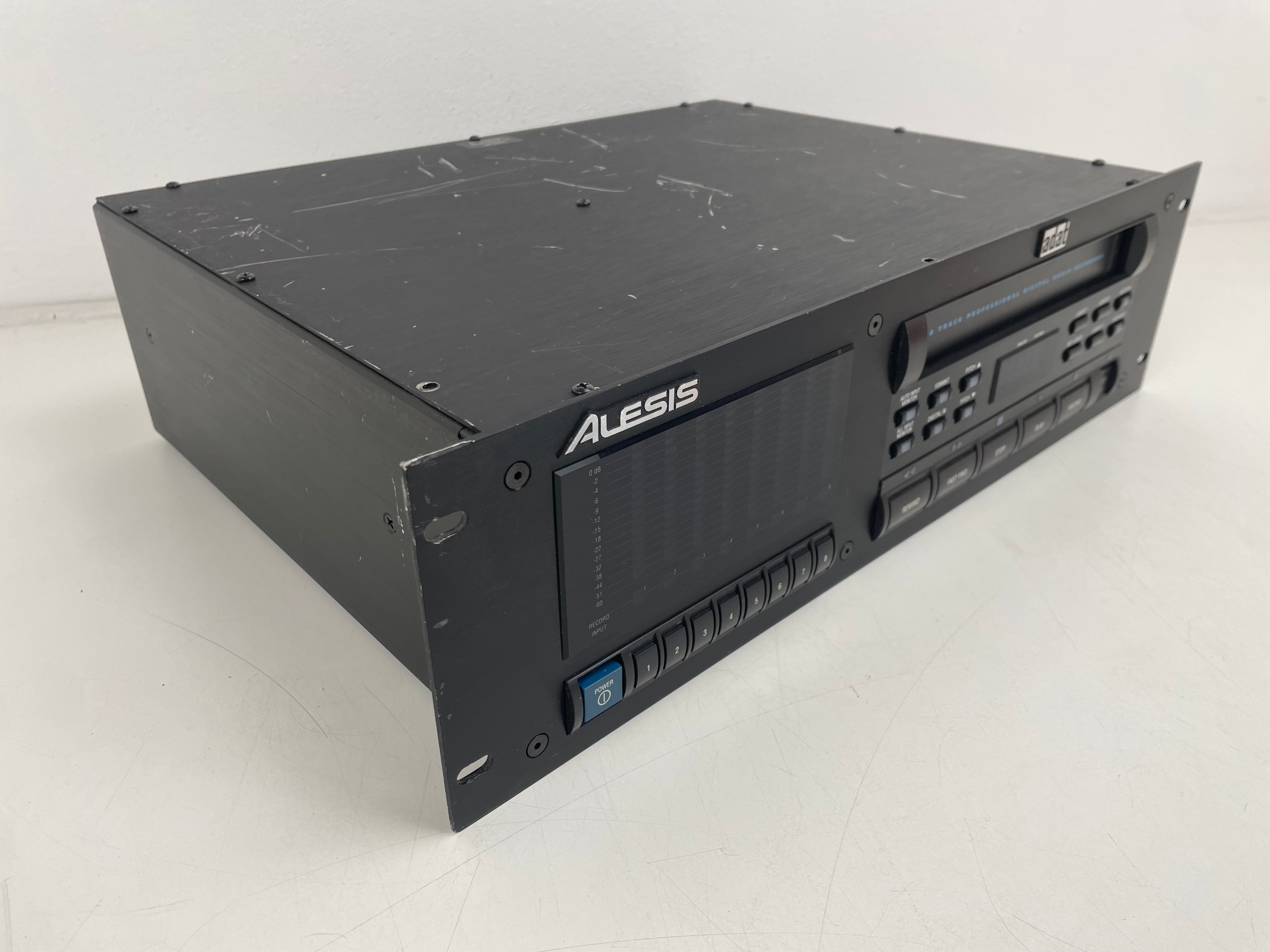 Alesis - 8 Track Professional Digital Audio Recorder - ADAT Recorder - Inc. Remote - Online As Is