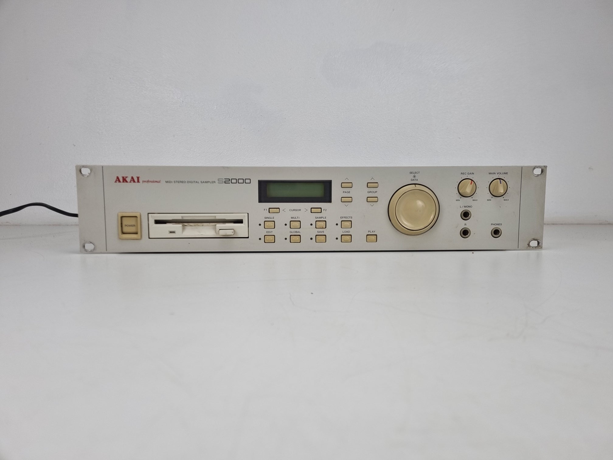Akai S2000 Midi Stereo Digital Sampler- power Tested - Sold as is