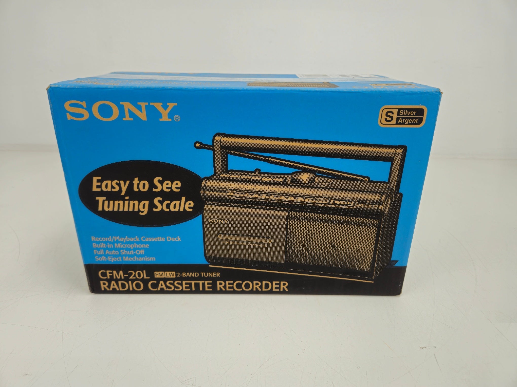 Sony - CFM-20L - Radio Cassette recorder - As New