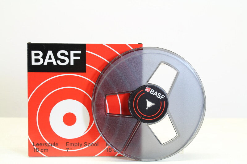 BASF empty plastic reel 7 inch  18cm - Trident locking - NOS