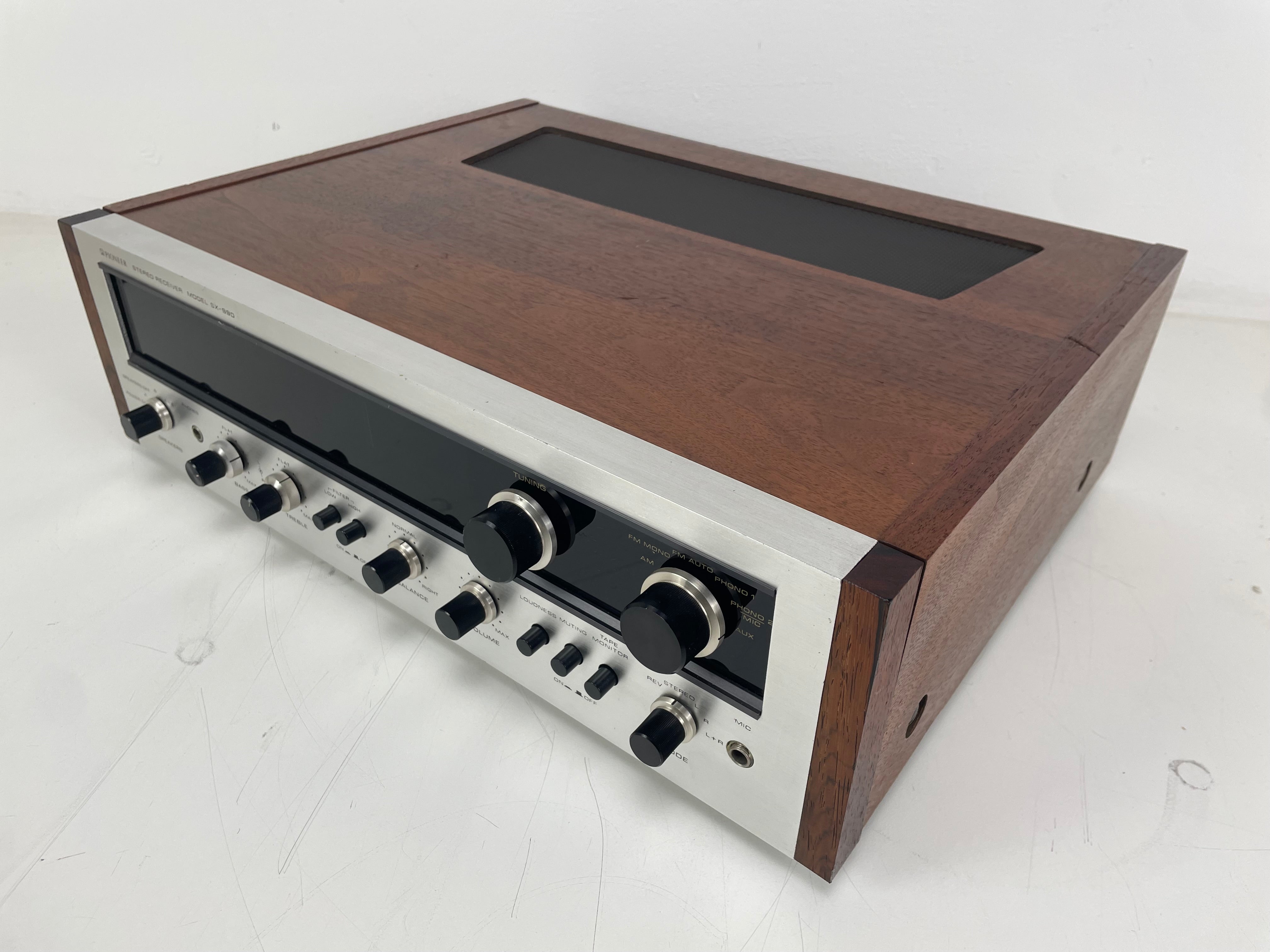 Pioneer - SX-990 - Stereo Receiver - Serviced (Repaired)
