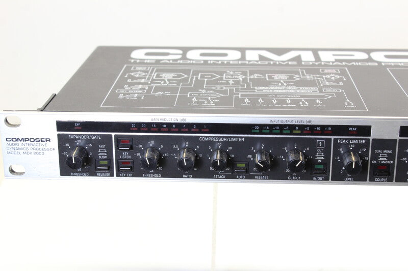 Behringer Composer MDX2000 Dynamics Processor With owners manual
