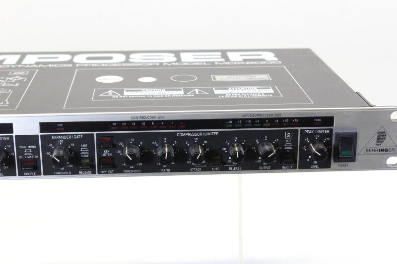 Behringer Composer MDX2000 Dynamics Processor With owners manual
