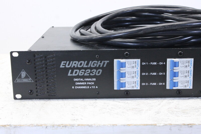 Behringer Eurolight ld6230 6-channel Dimmer Pack