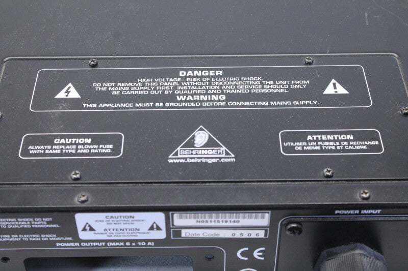 Behringer Eurolight ld6230 6-channel Dimmer Pack