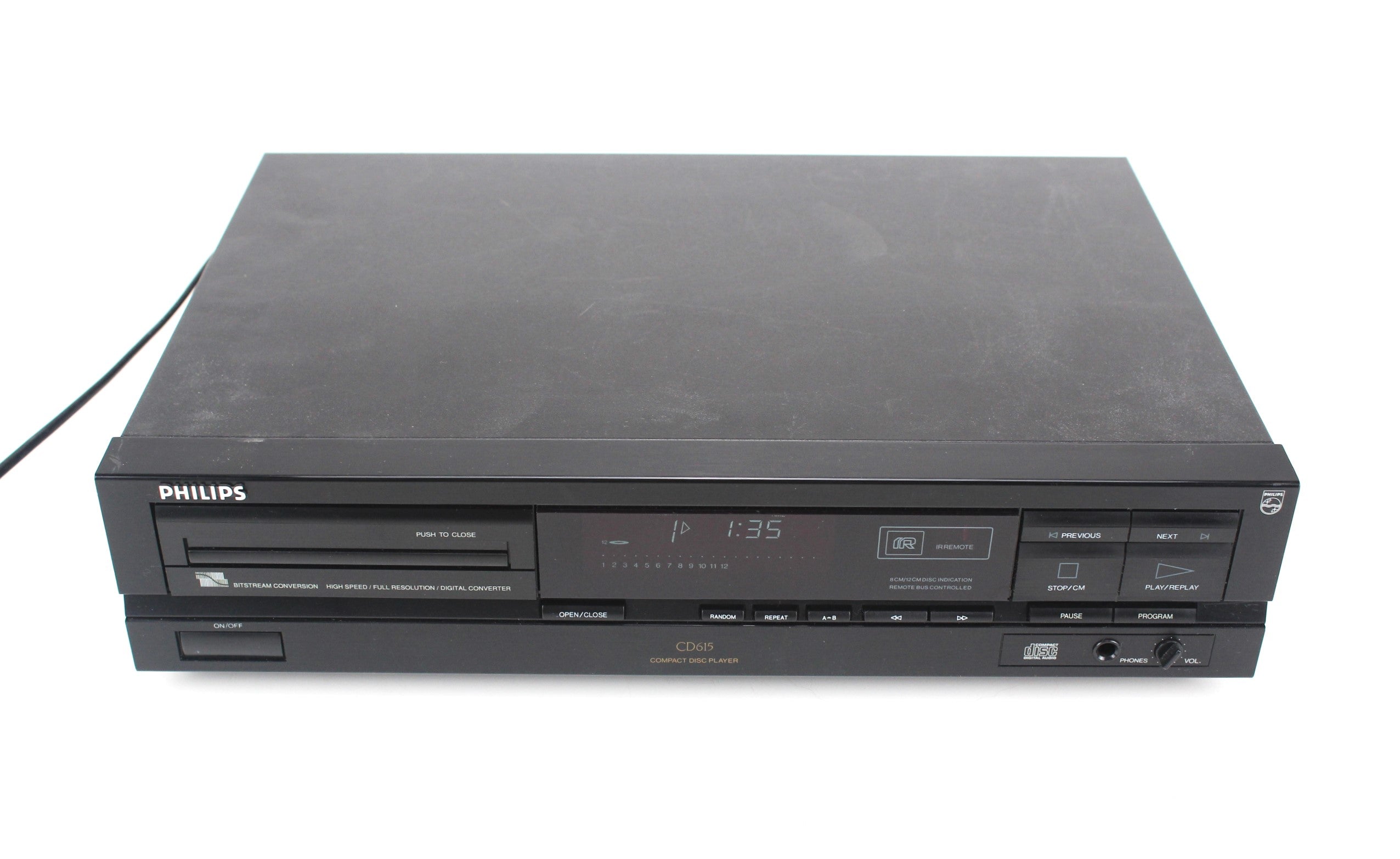 Philips CD615  Compact Disc - Working read description
