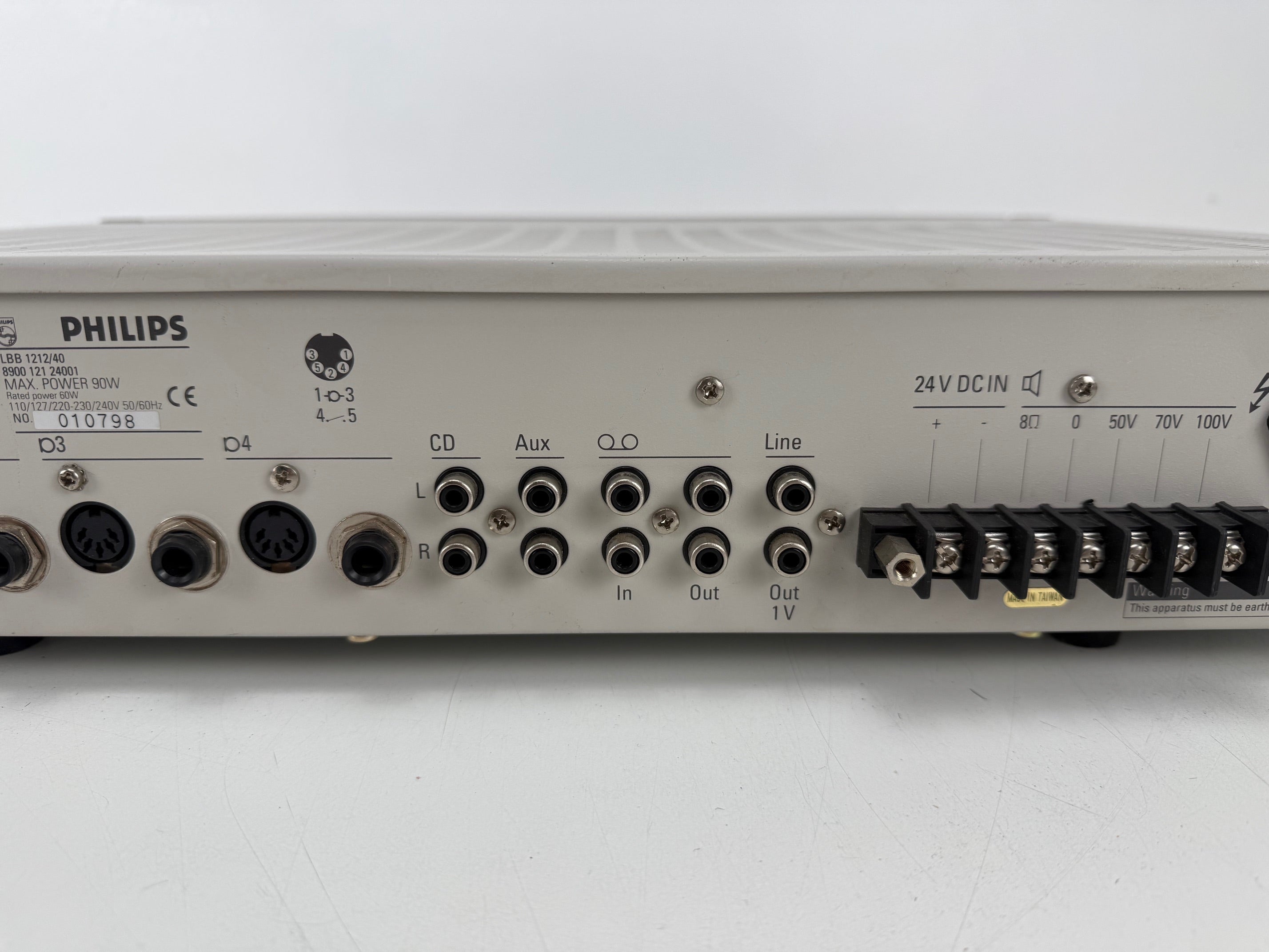 Philips SQ 10 mengversterker - 8 Ohm - 50/70/100V