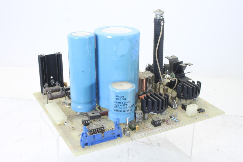 Bow Industries Inc. Transport Drive PCB 832.603 With Mallory Capacitors