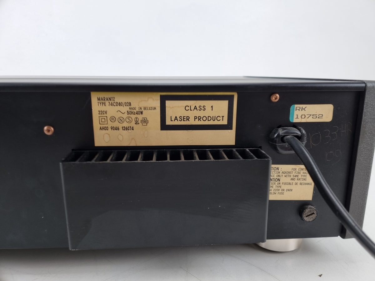 Marantz CD-80 cd-speler - Afstandsbediening - High End
