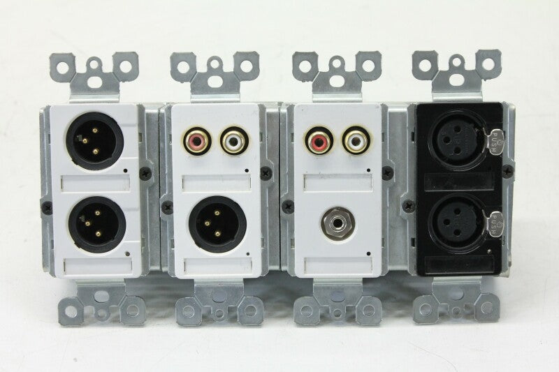 BSS 4x XLR/RCA In/Output Wall Mount Box