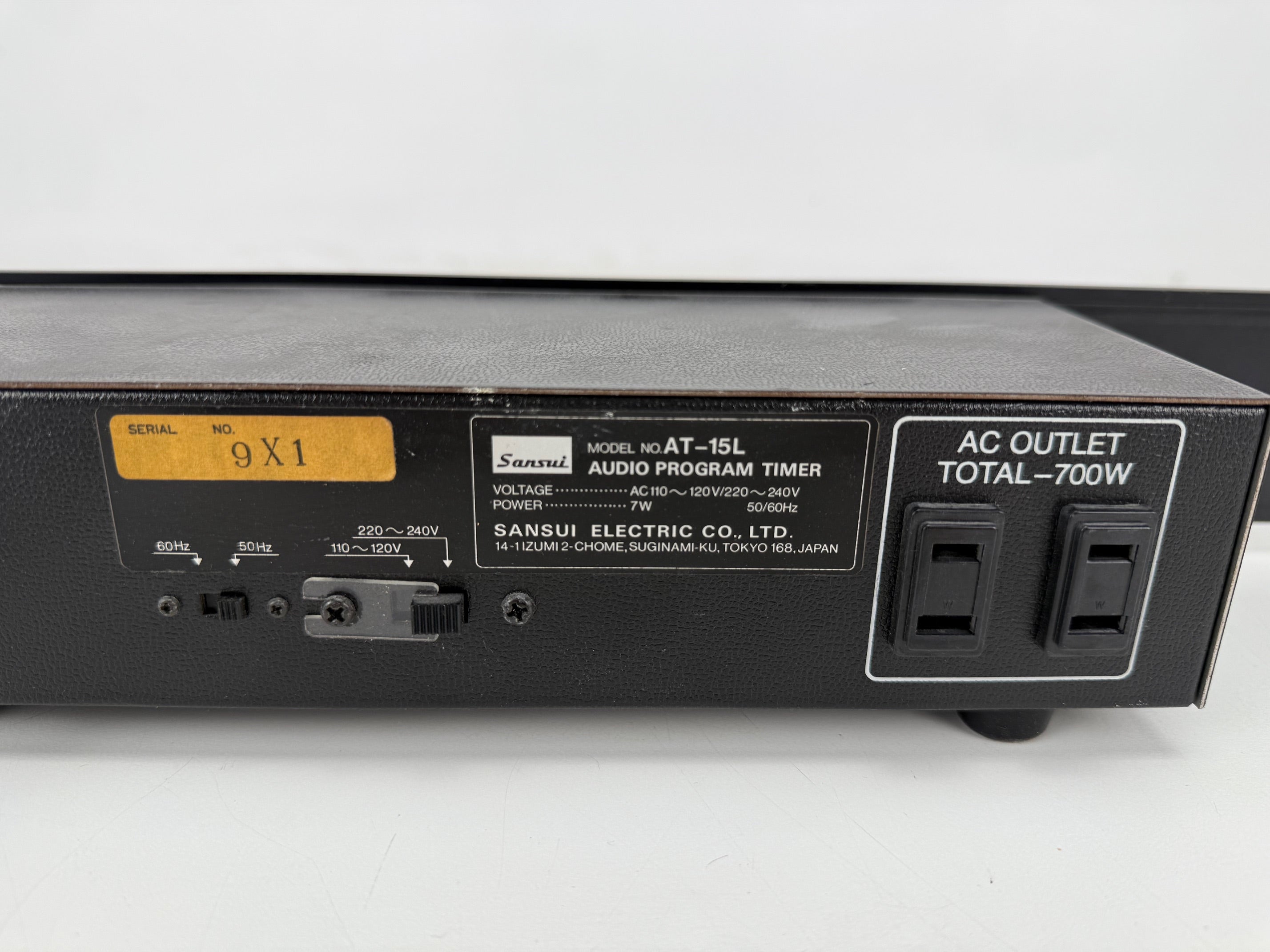 Sansui AT-15L  Audio Program Timer