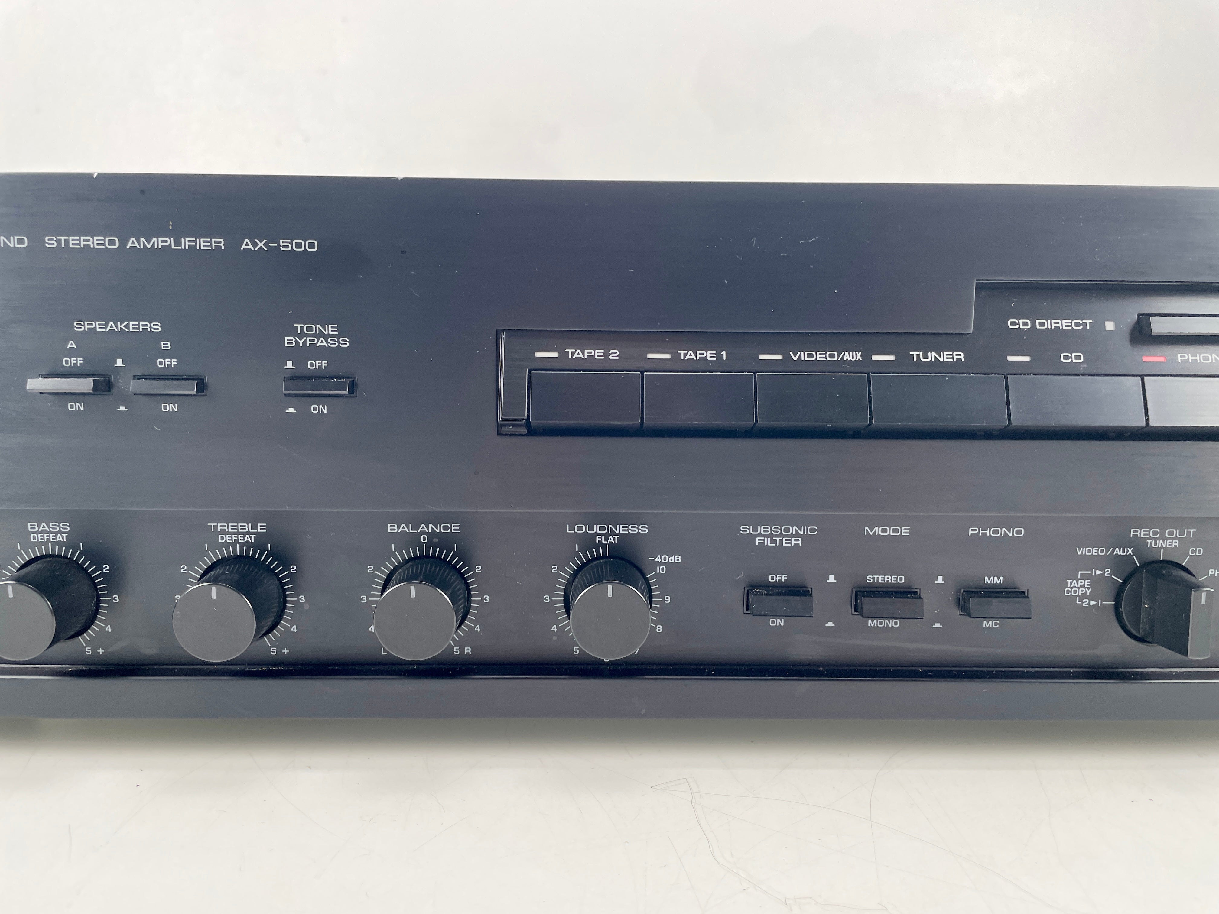 Yamaha AX-500 Stereo Amplifier - Serviced/Recapped