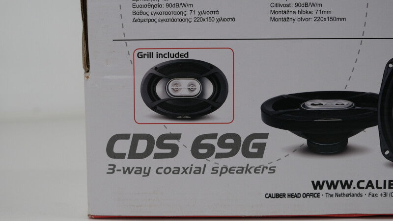 Caliber CDS 69G - 3-Way - Car Speakers