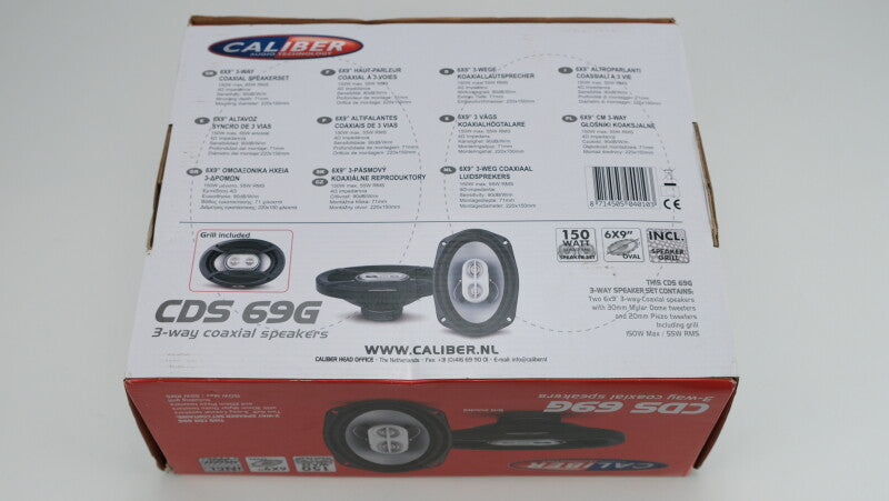 Caliber CDS 69G - 3-Way - Car Speakers