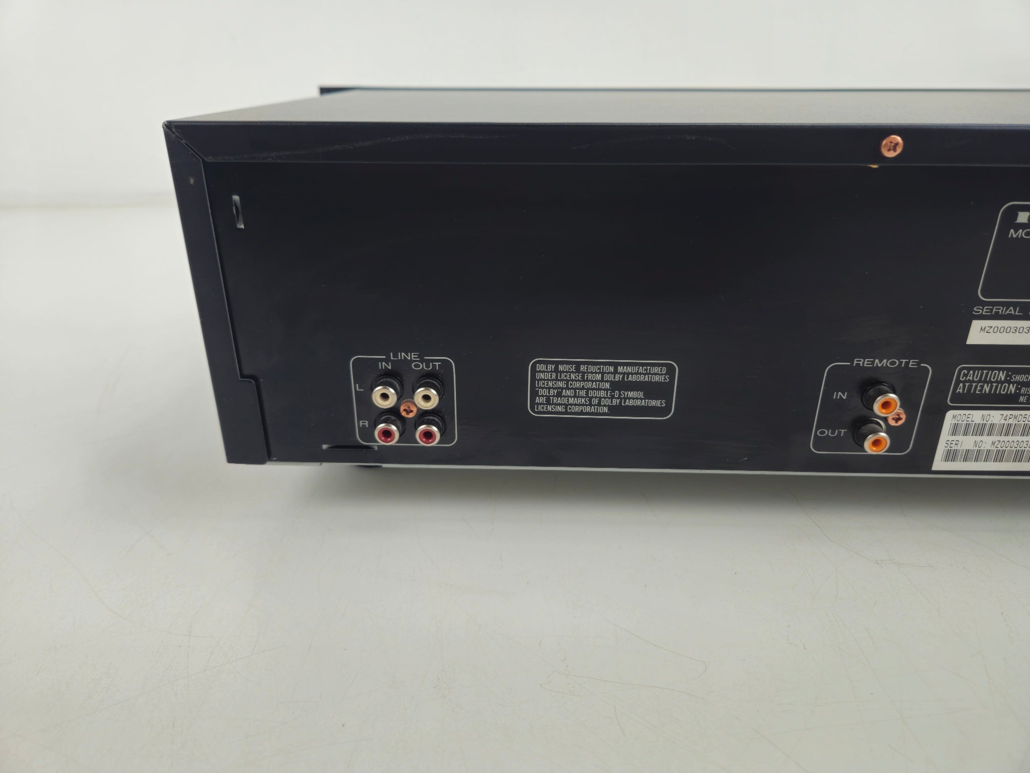 Marantz - PMD 501 - Cassette Deck - New belts - Rack-mount