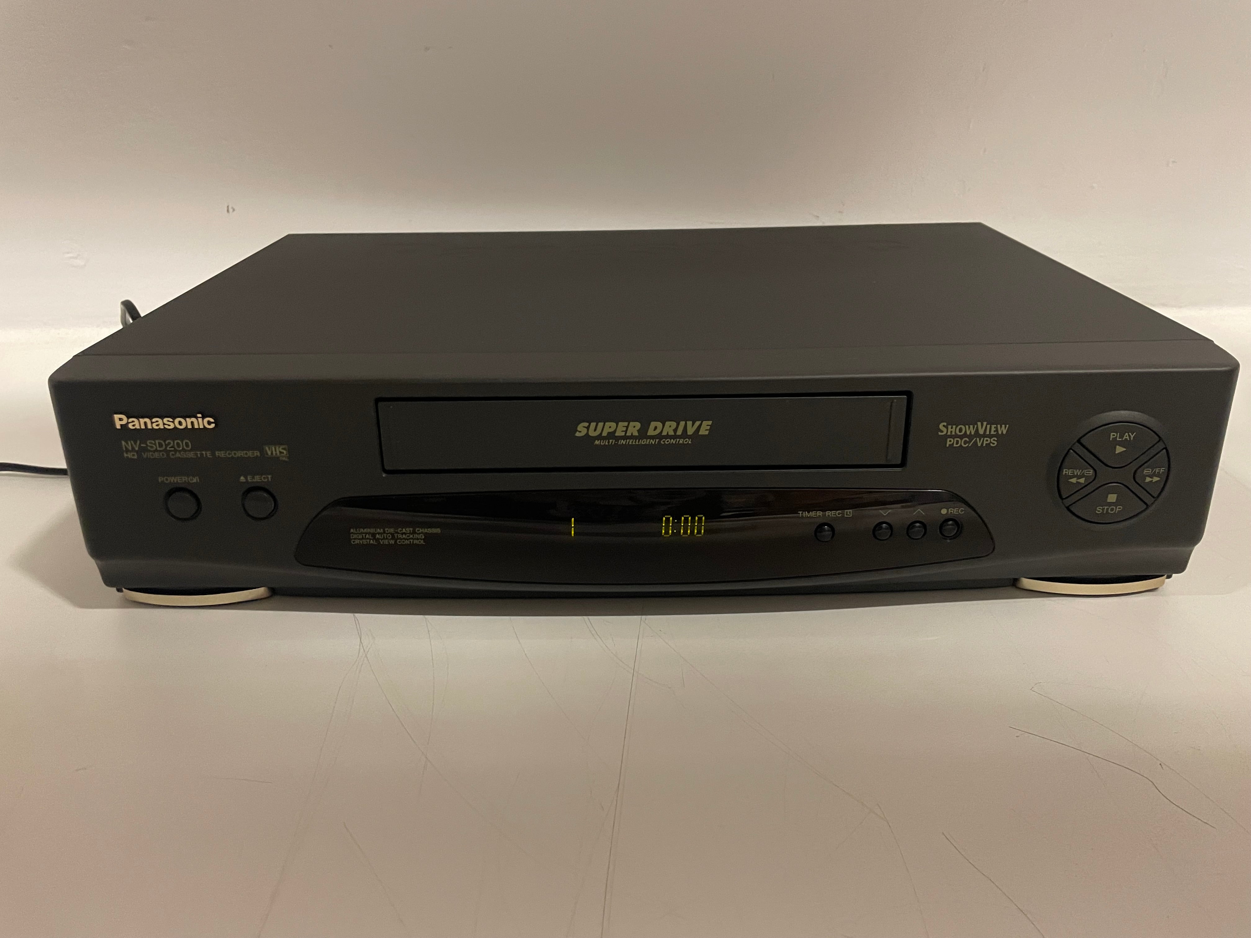 Panasonic - NV-SD200 - Video Cassette Recorder - VHS