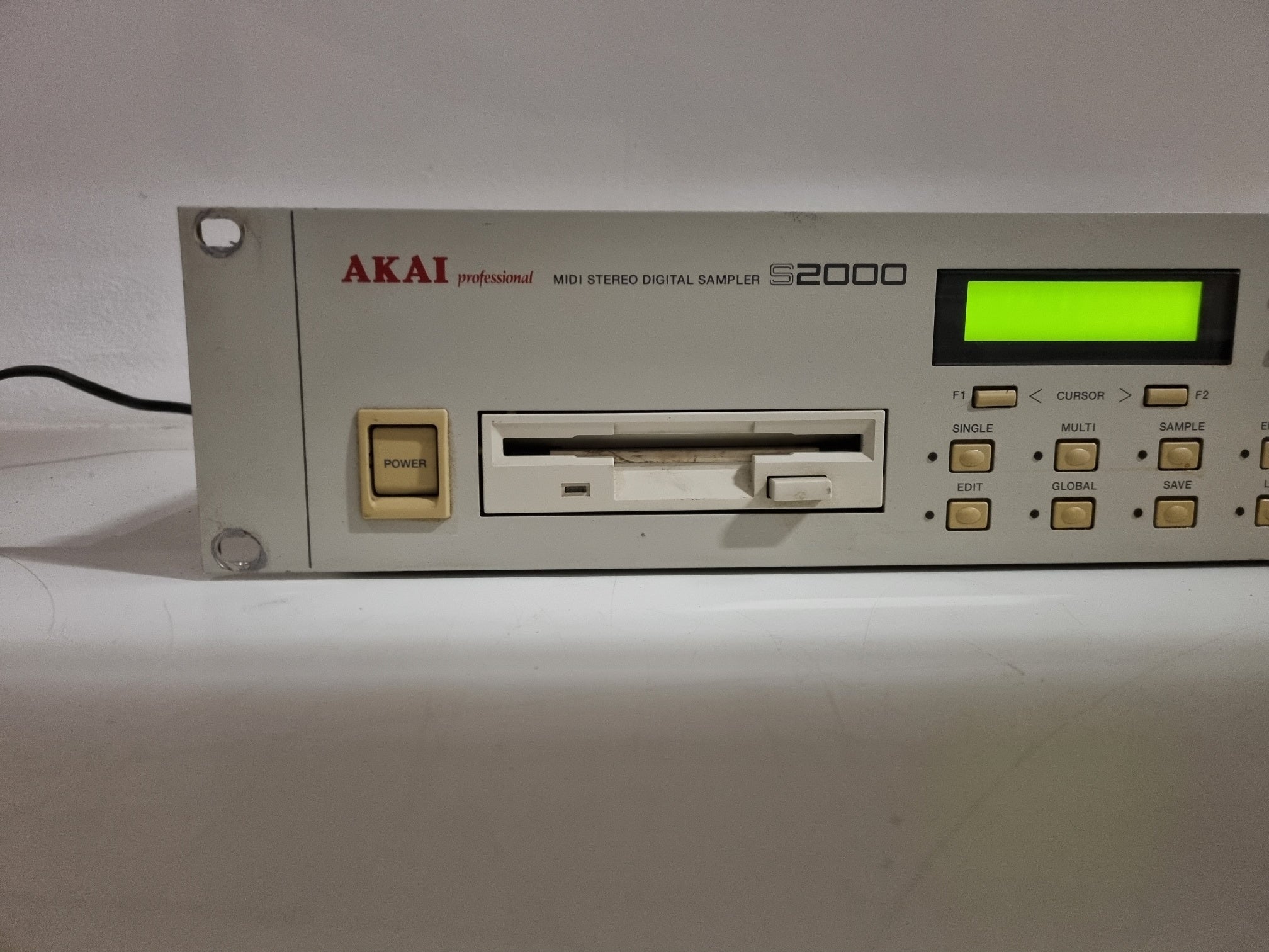 Akai S2000 Midi Stereo Digital Sampler- power Tested - Sold as is
