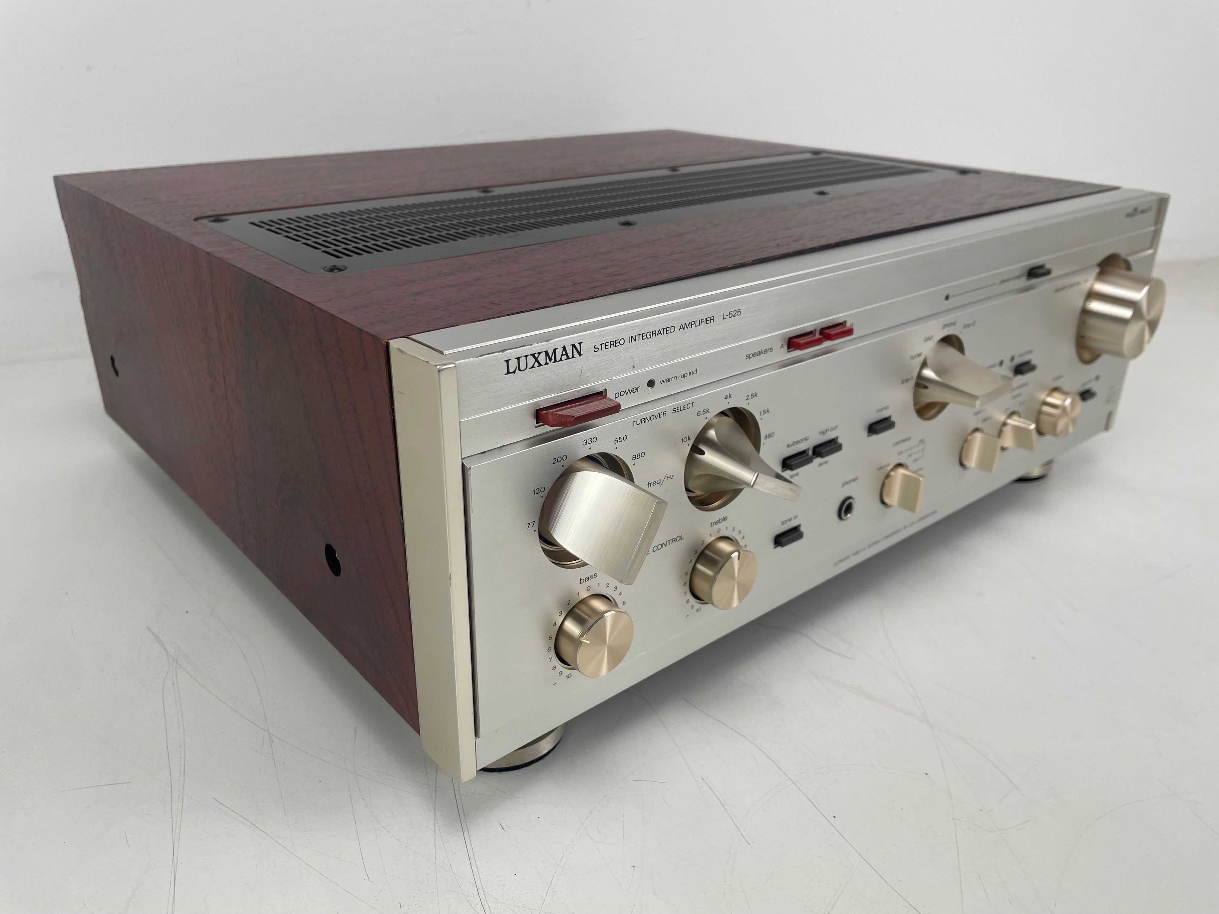 Luxman - L-525 - Integrated Stereo Amplifier - Fully Serviced
