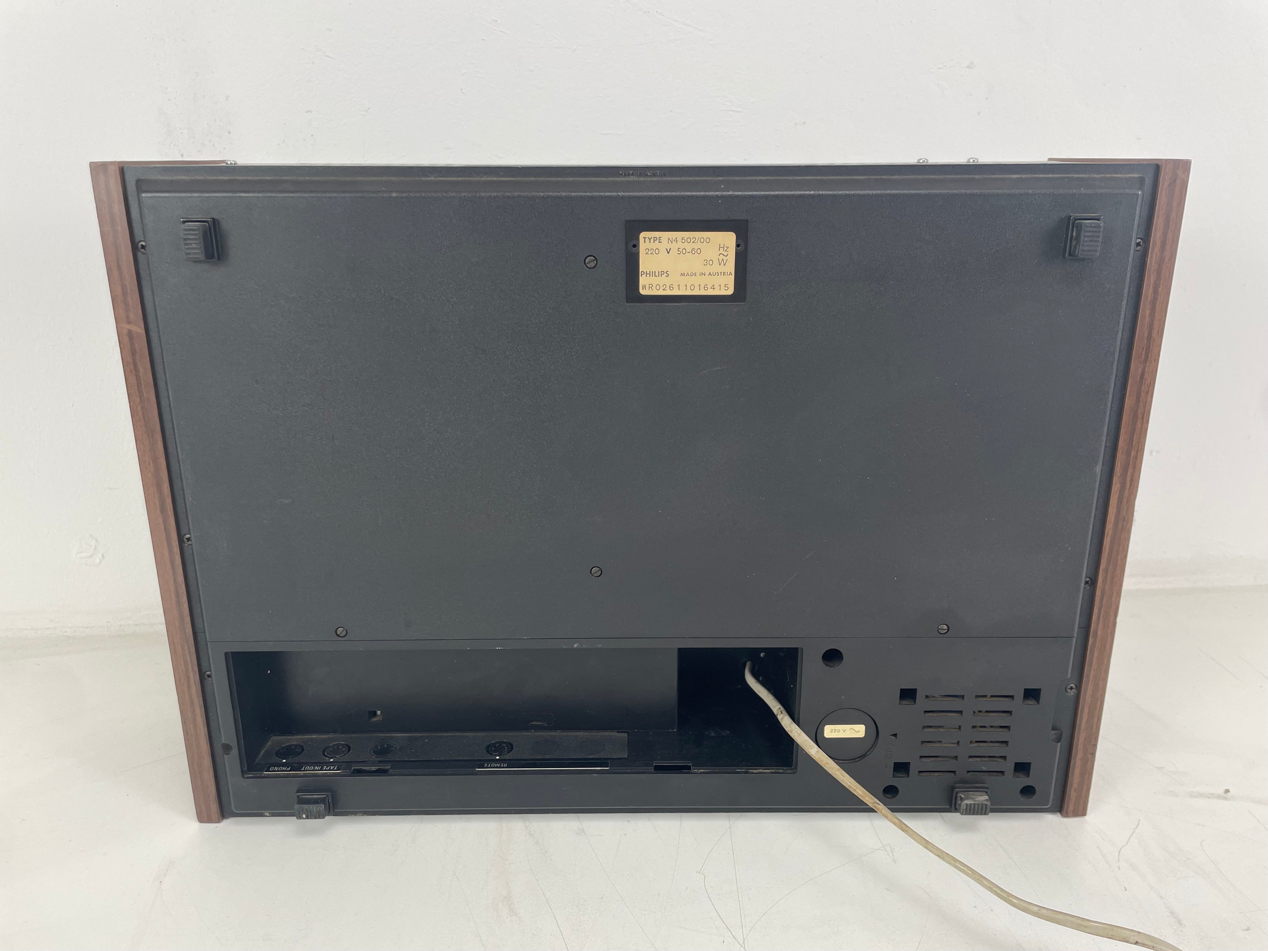 Philips - N4415 - Reel-to-Reel Recorder - 18 CM - 2-Head - Serviced (New Belts/Cleaned)