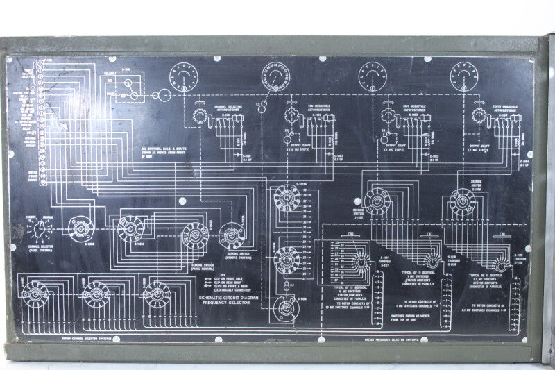 Collins Radio Company US Army R-278B/GR luchthavenradio-ontvanger