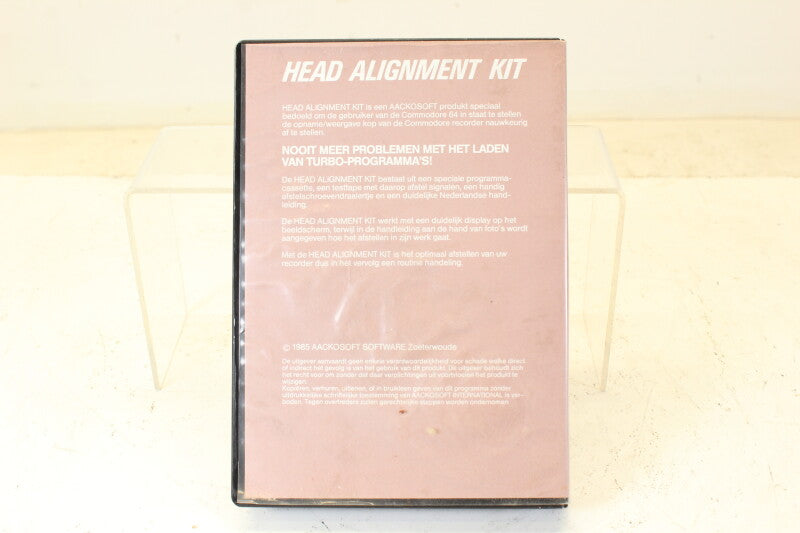 Commodore 64 Head Alignment KIT + Manual's in Dutch