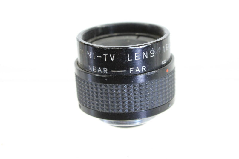 Cosmicar Mini-TV Lens 16mm - 1:1.6  Made in Japan