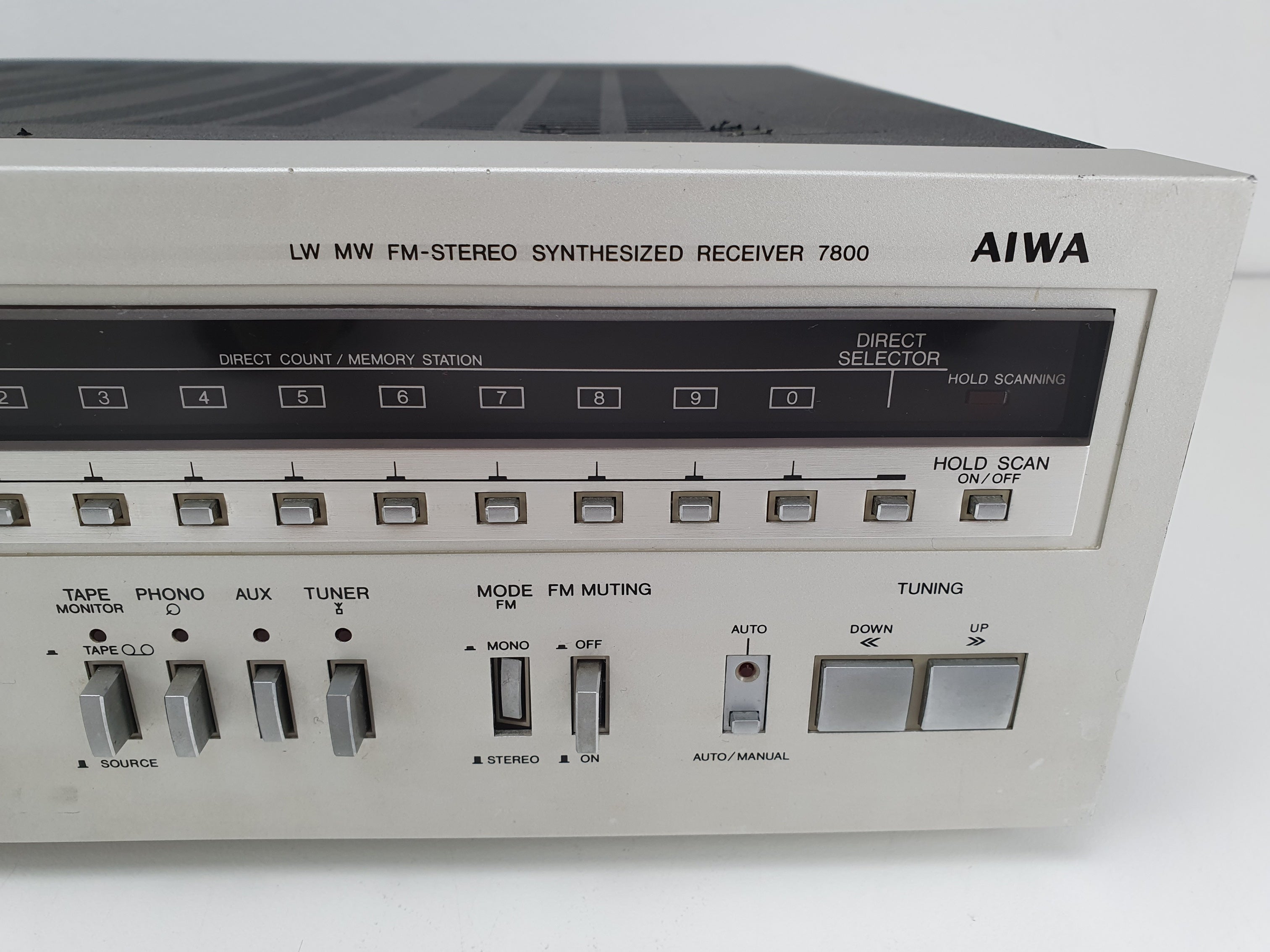 Aiwa AX-7800E- LW MW FM Stereo Synthesized Receiver