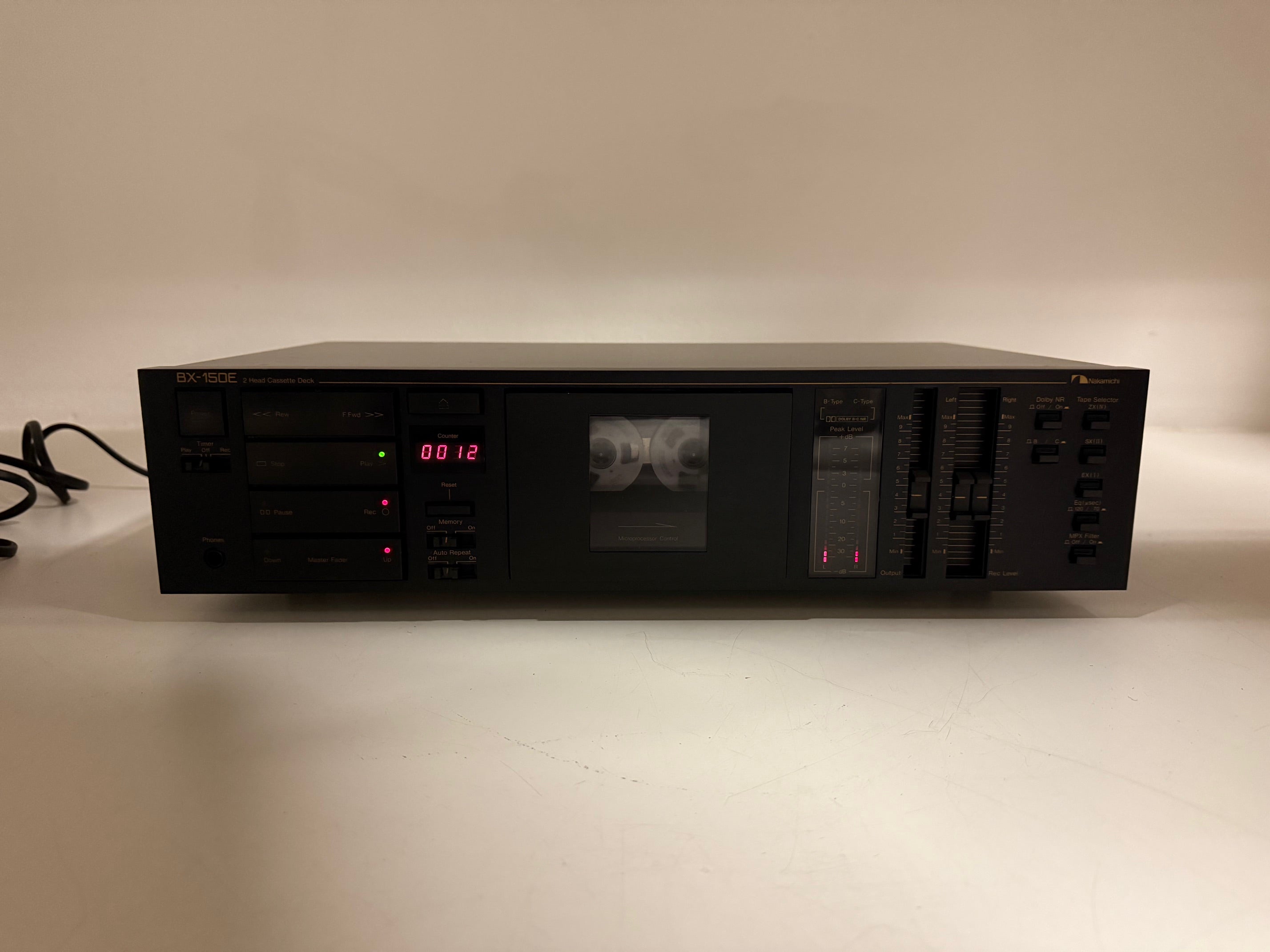 Nakamichi BX-150E 2-Head Stereo Cassette Deck - Serviced