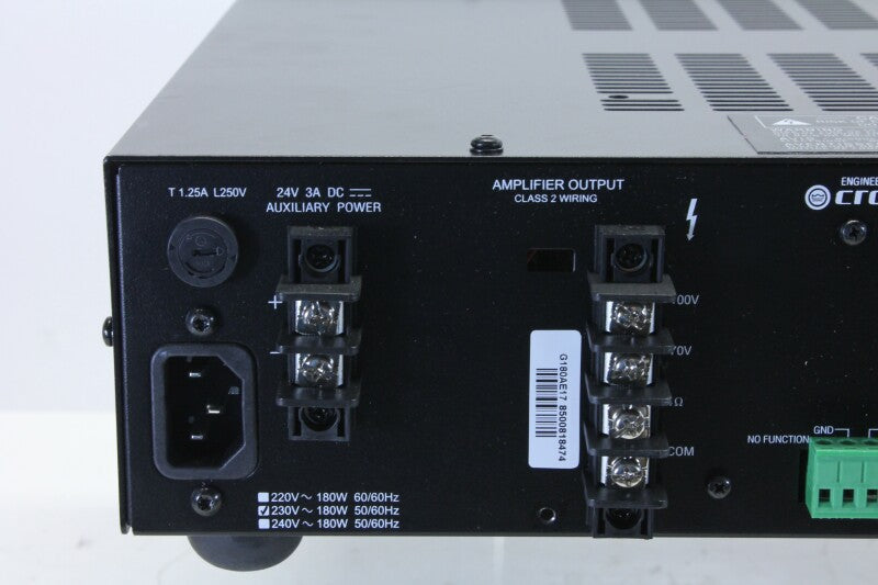 Crown 180A Single-Zone System