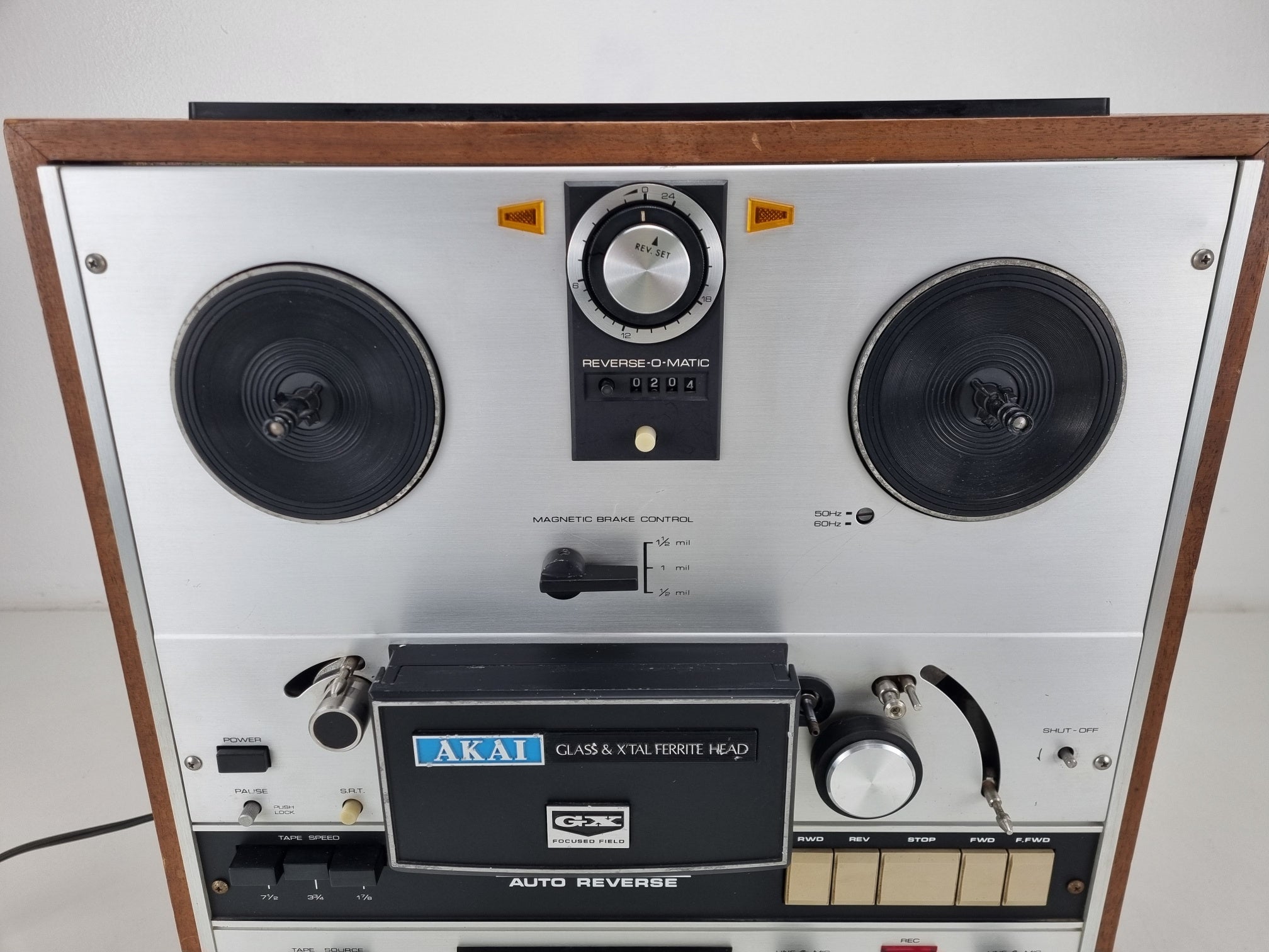Akai GX-365D - Heads Cleaned - Contacts Restored - Working