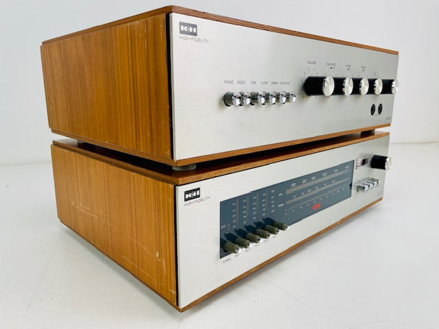 Klein & Hummel ES 20+ET20 Stereo Amplifier + AM/FM Tuner Set