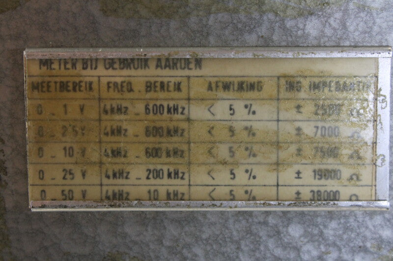 CWP Voltmeter No. 206