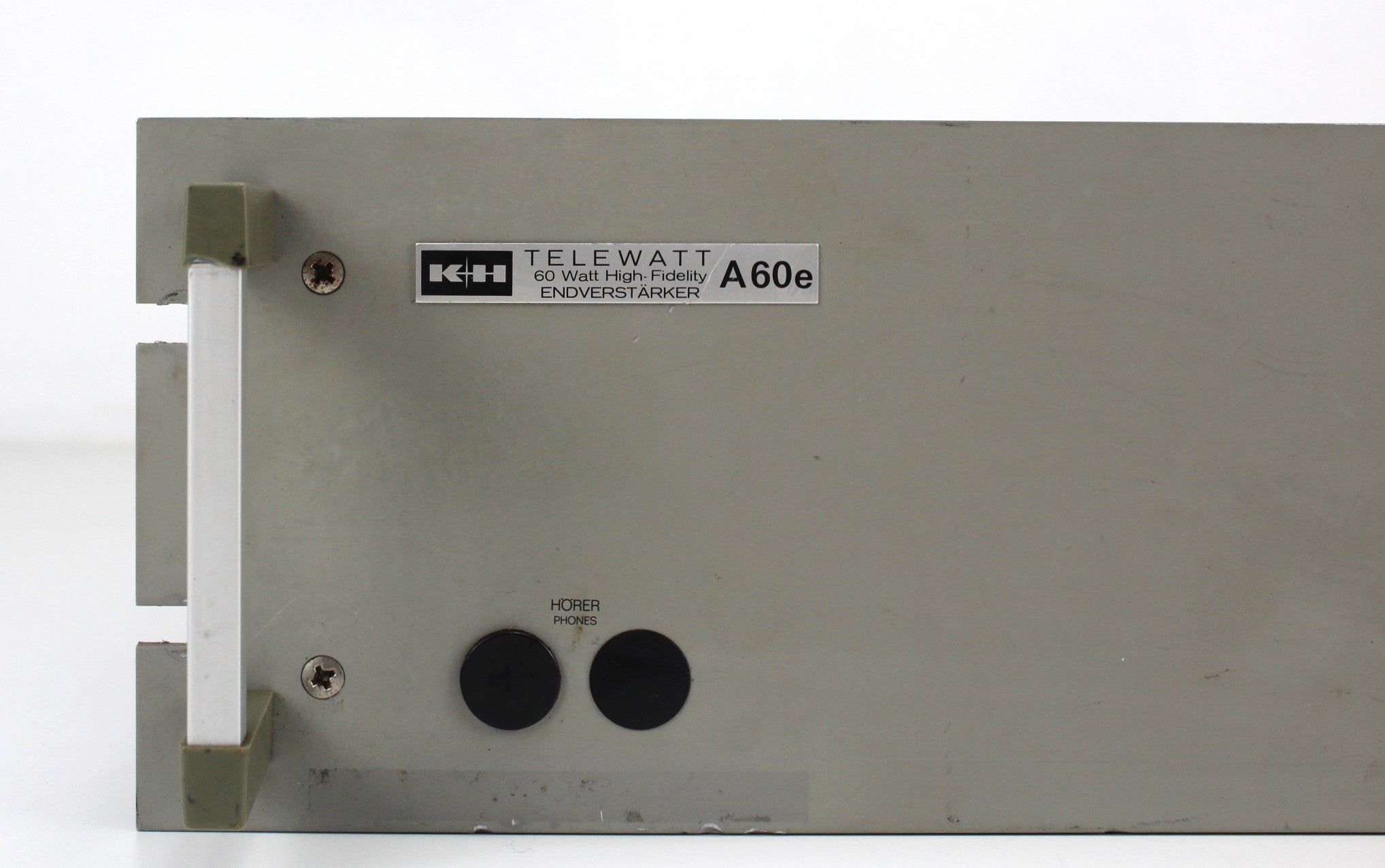 Klein & Hummel Telewatt A60E hi-fi MONO power amplifier