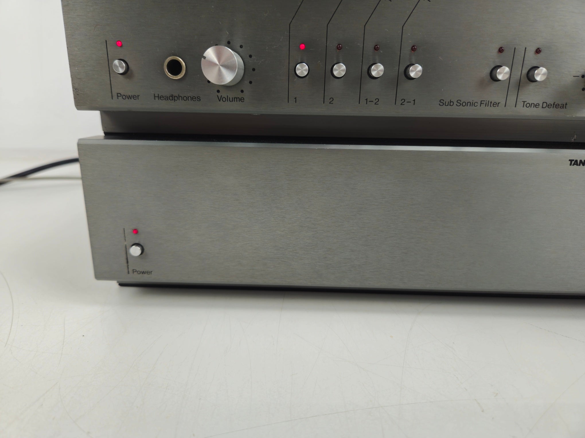 Tandberg - 3002 Control Amplifier - 3003 Power Amplifier - Set - Fully Serviced