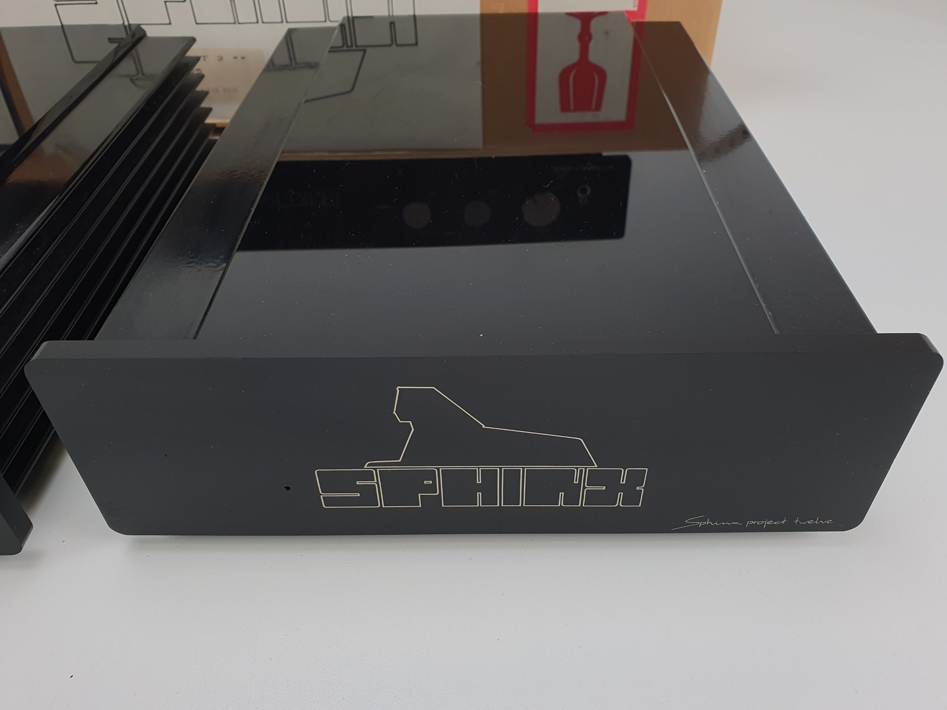 Sphinx Project 2 MK1 Pre amplifier (in box) - Project 12 MONO Power amplifier 2x