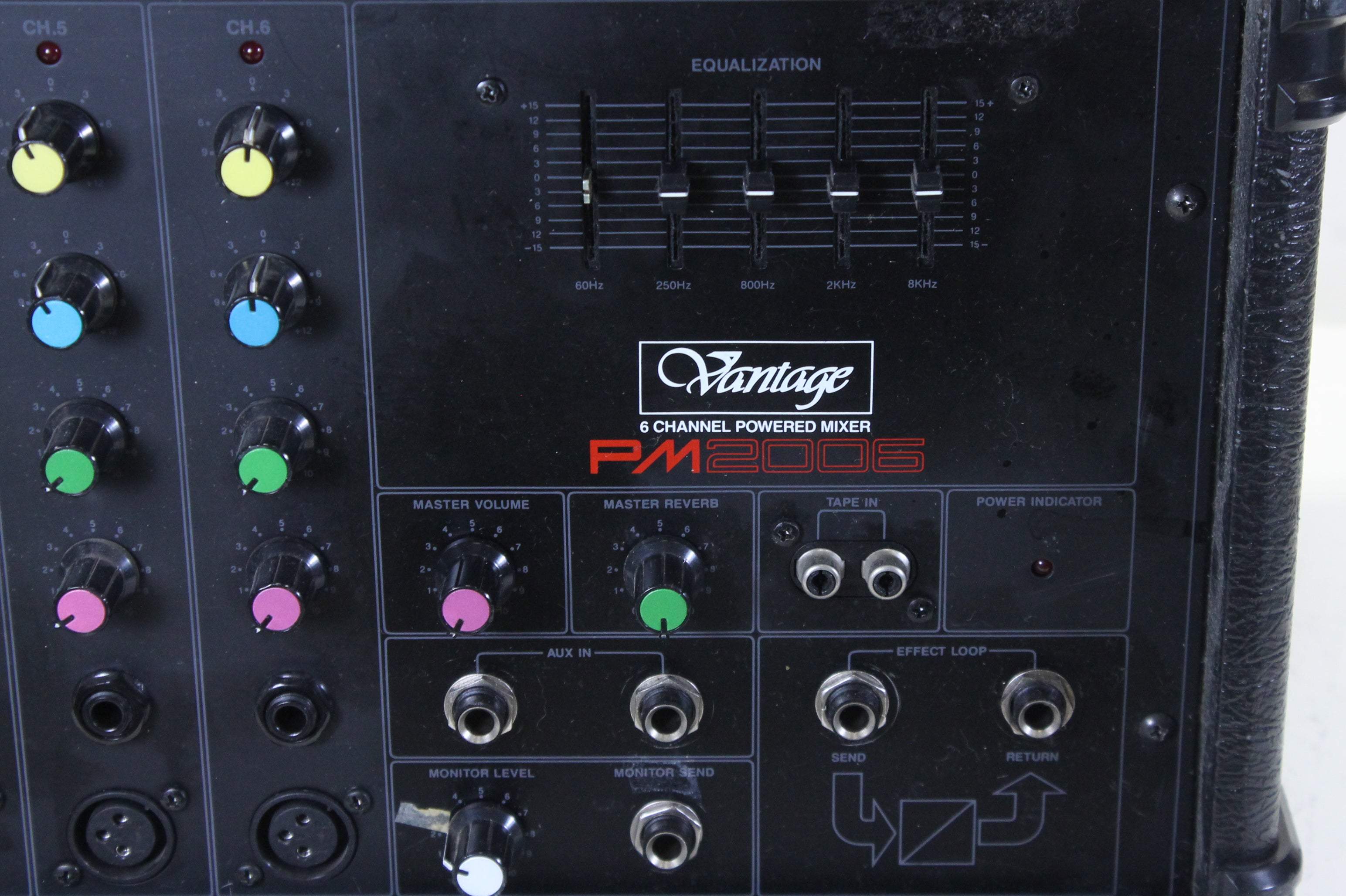 Vantage PM2006 6 Channel Powered Mixer Defect