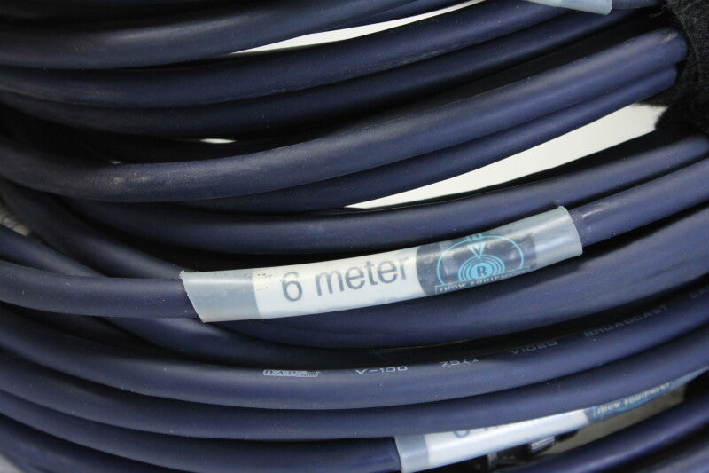 DAP Audio Lot with 5 BNC Cables 6m