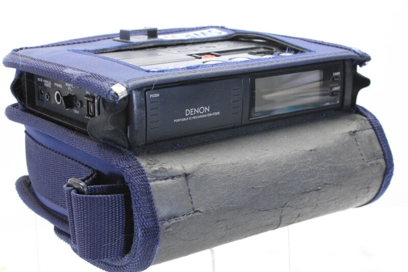 Denon Portable IC memory card Recorder DN-F20R - In carry bag