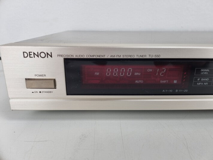 Denon - TU-550 AM/FM - Stereo Tuner