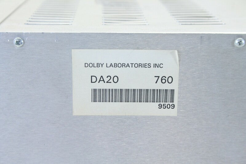 Dolby DA20 - SR-d Digital Film Sound Processor