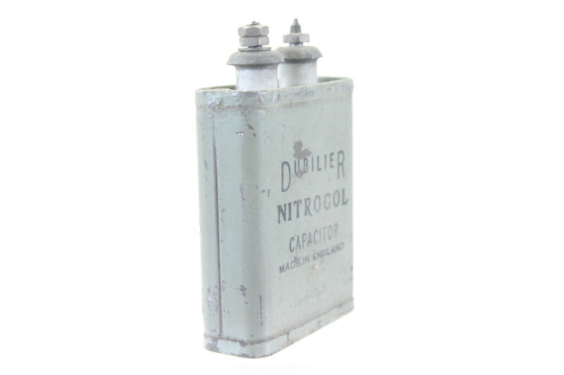 Dubilier Nitrogol Capacitor 109 B47 1 MFD ± 20% 500 DC WKG 85°C