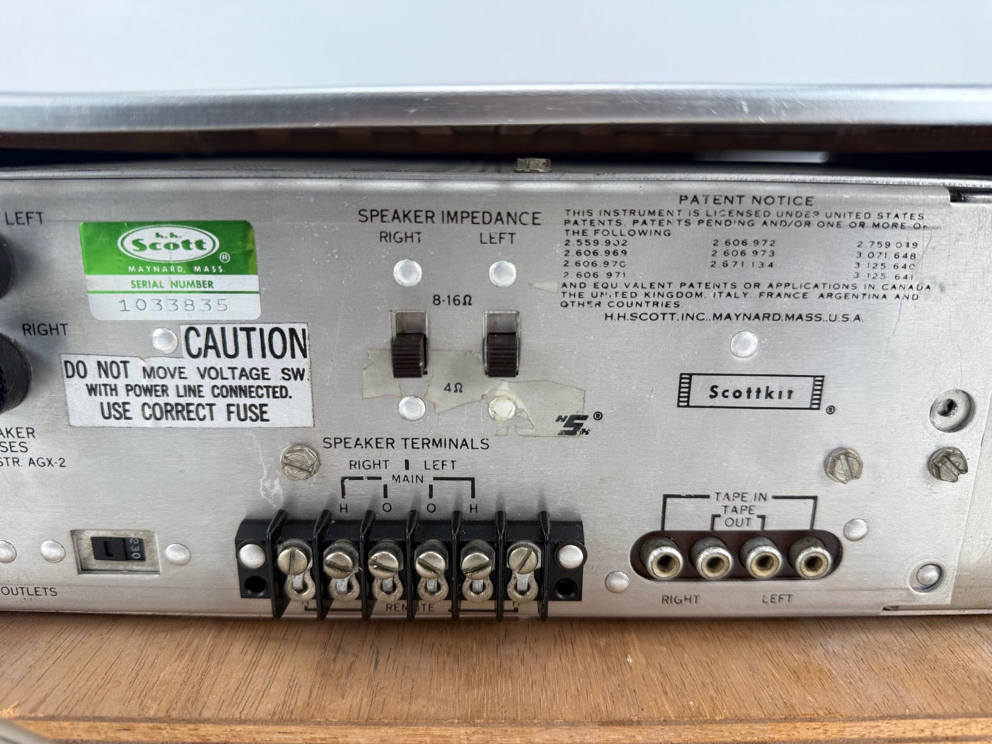 HH Scott LK-60 Solid State Stereo Amplifier - Fully Serviced