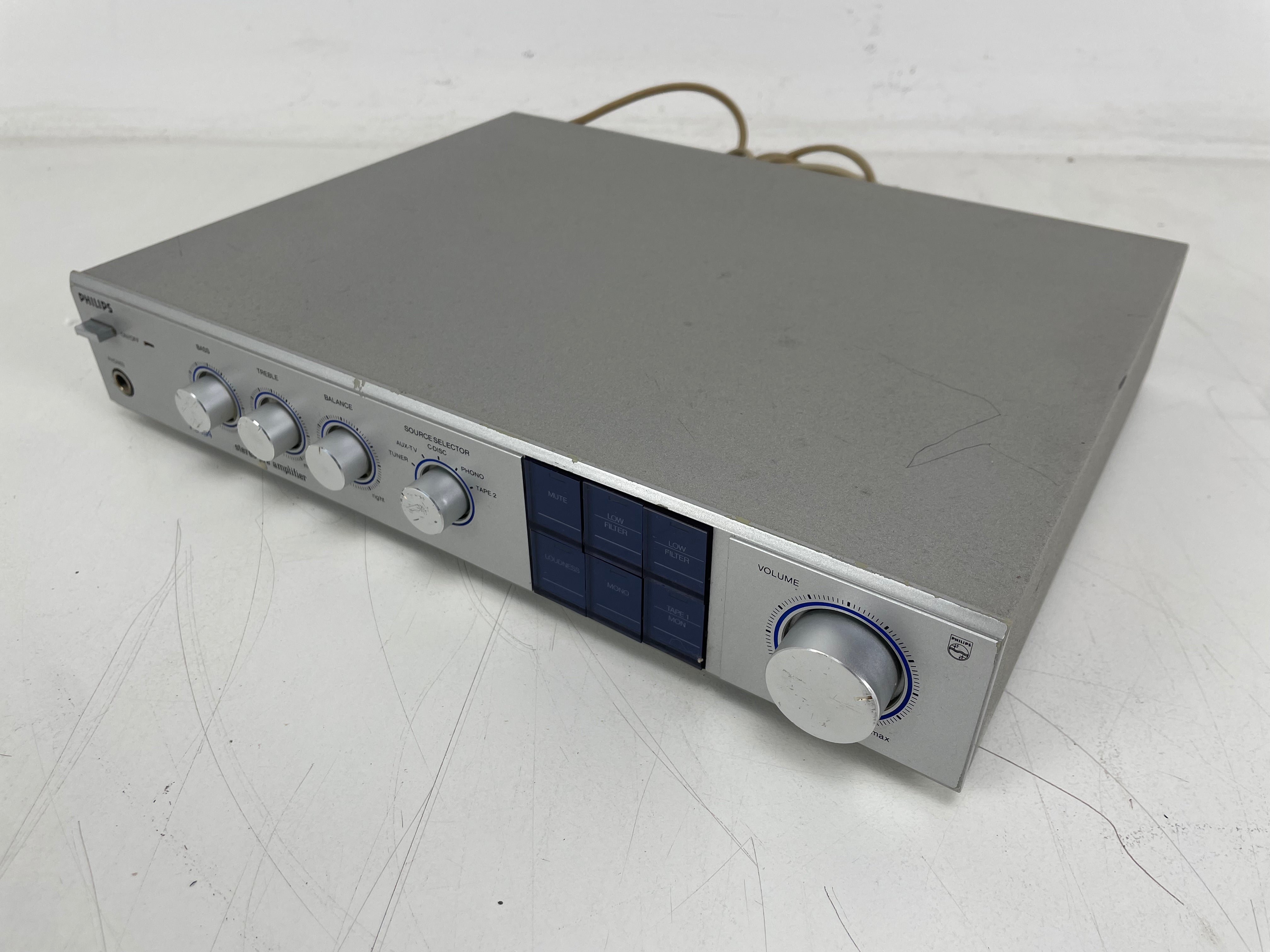 Philips - F3434/00 - Stereo Pre Amplifier - Serviced (cleaned/checked)