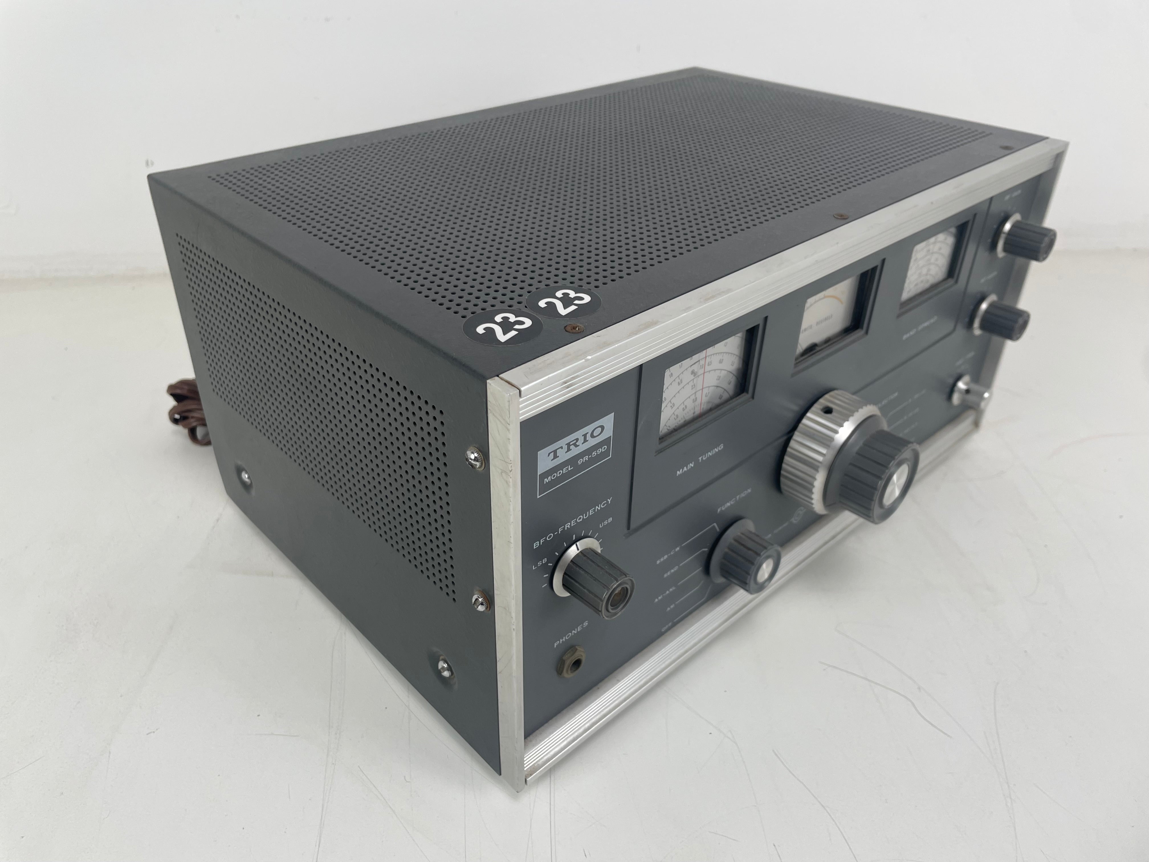 Trio - 9R59D - Communications Receiver - As Is