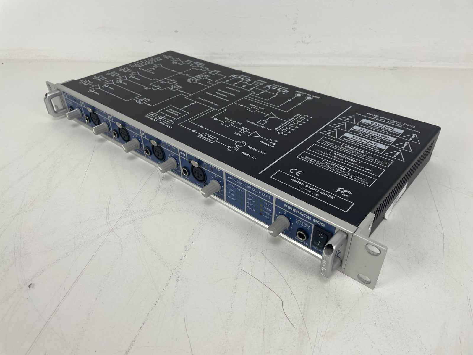 RME Fireface 800 Audio Interface – Professional Firewire Studio Interface