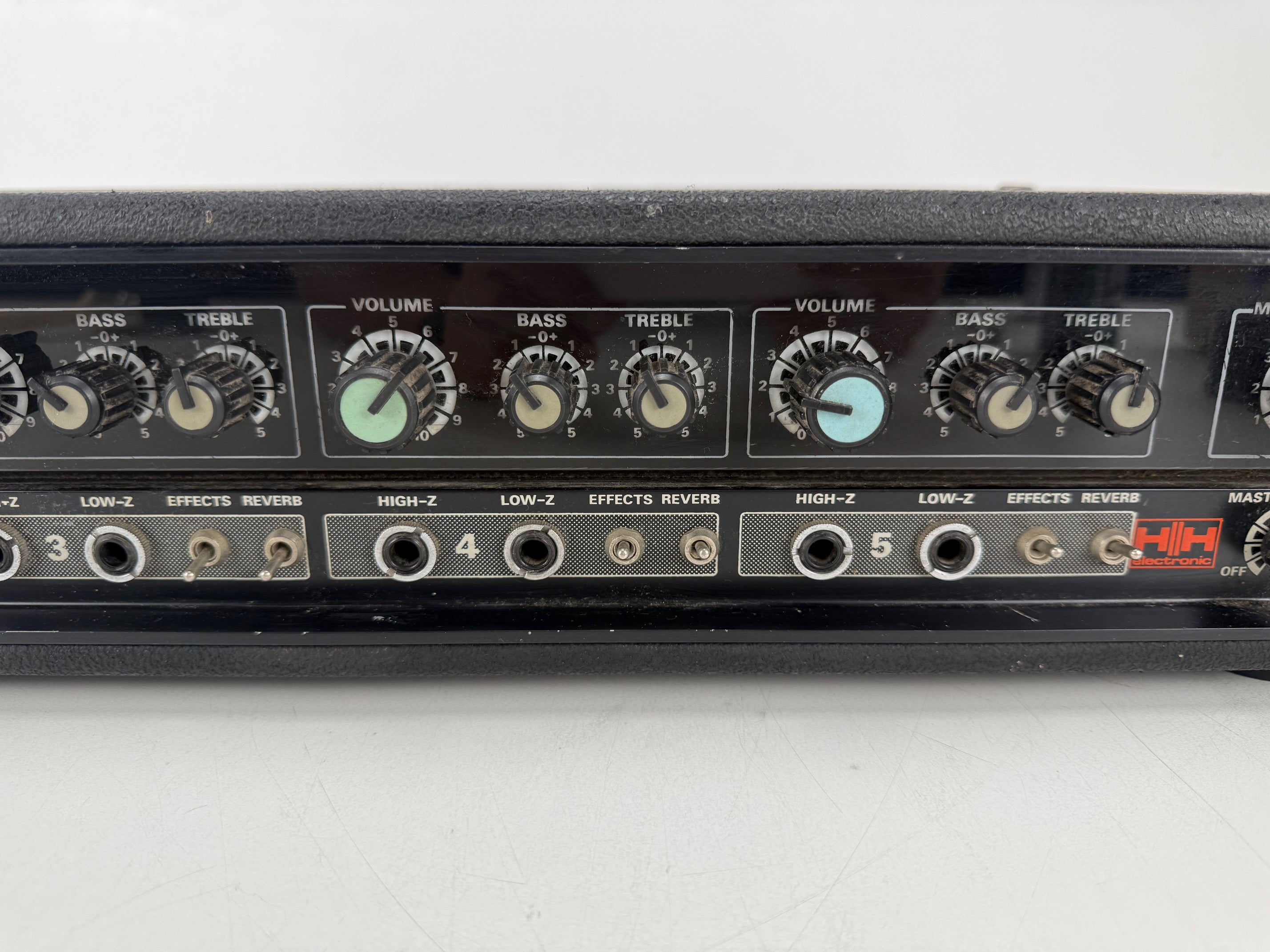 H&H MA150 5-Channel Mixer Amplifier With Build In Spring Reverb